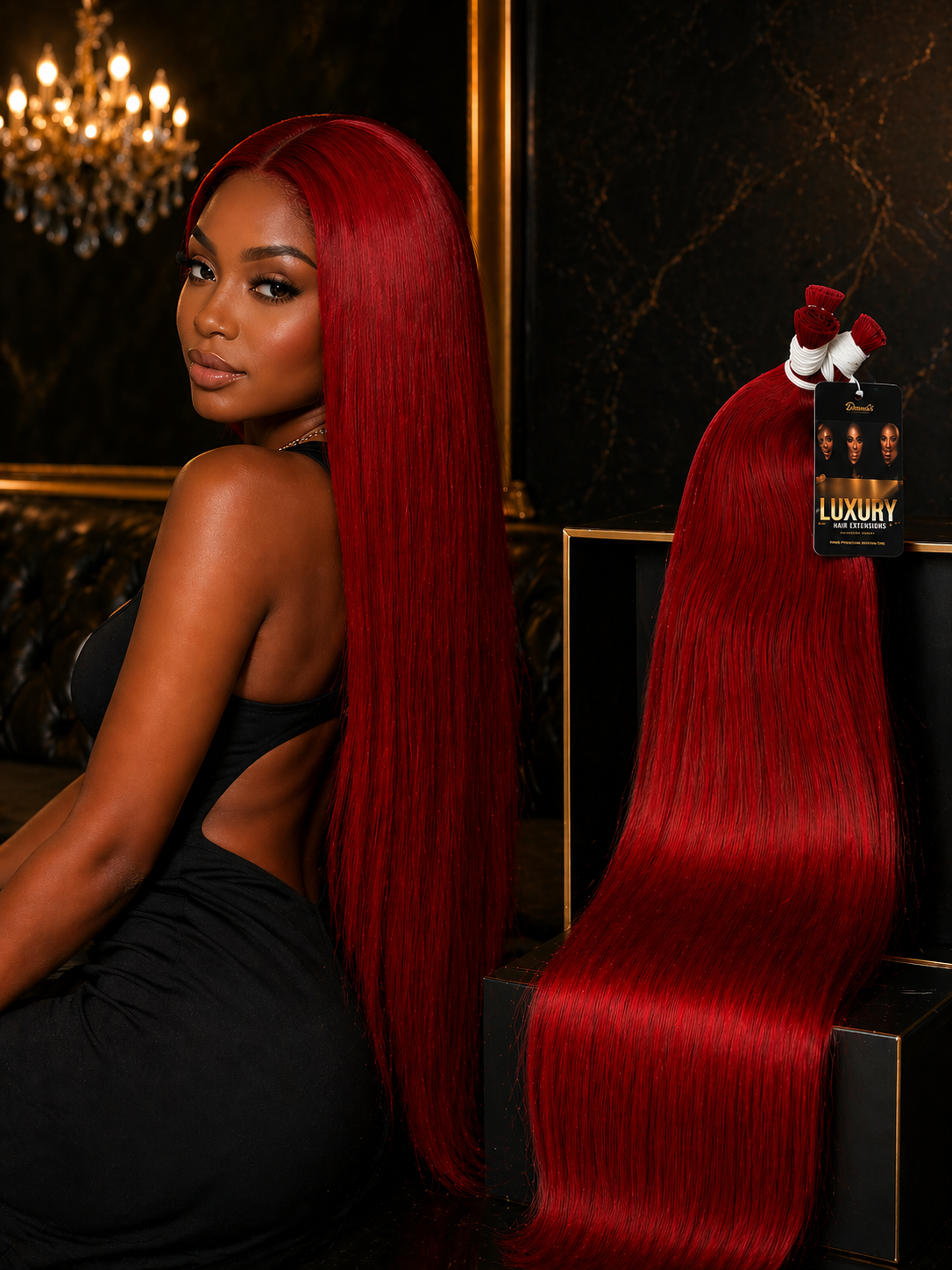 Cabello Rojo Luxury