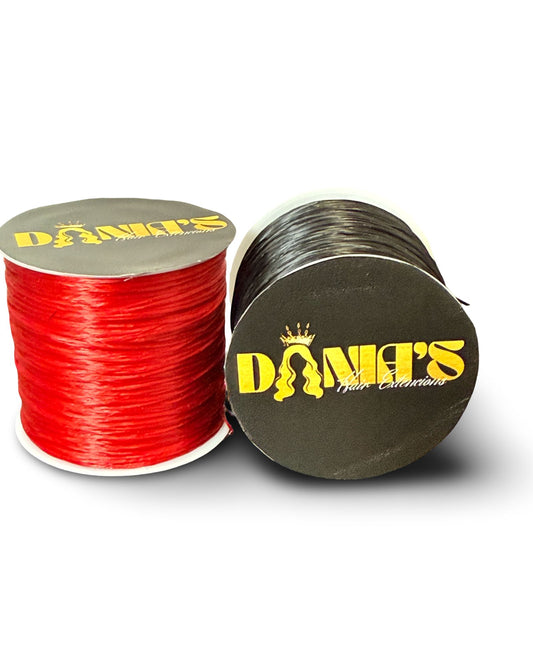 Hilo elástico Profecional para extensiones/Professional Elastic Thread for Hair Extensions